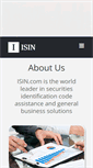 Mobile Screenshot of isin.com