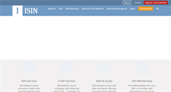 Desktop Screenshot of isin.net